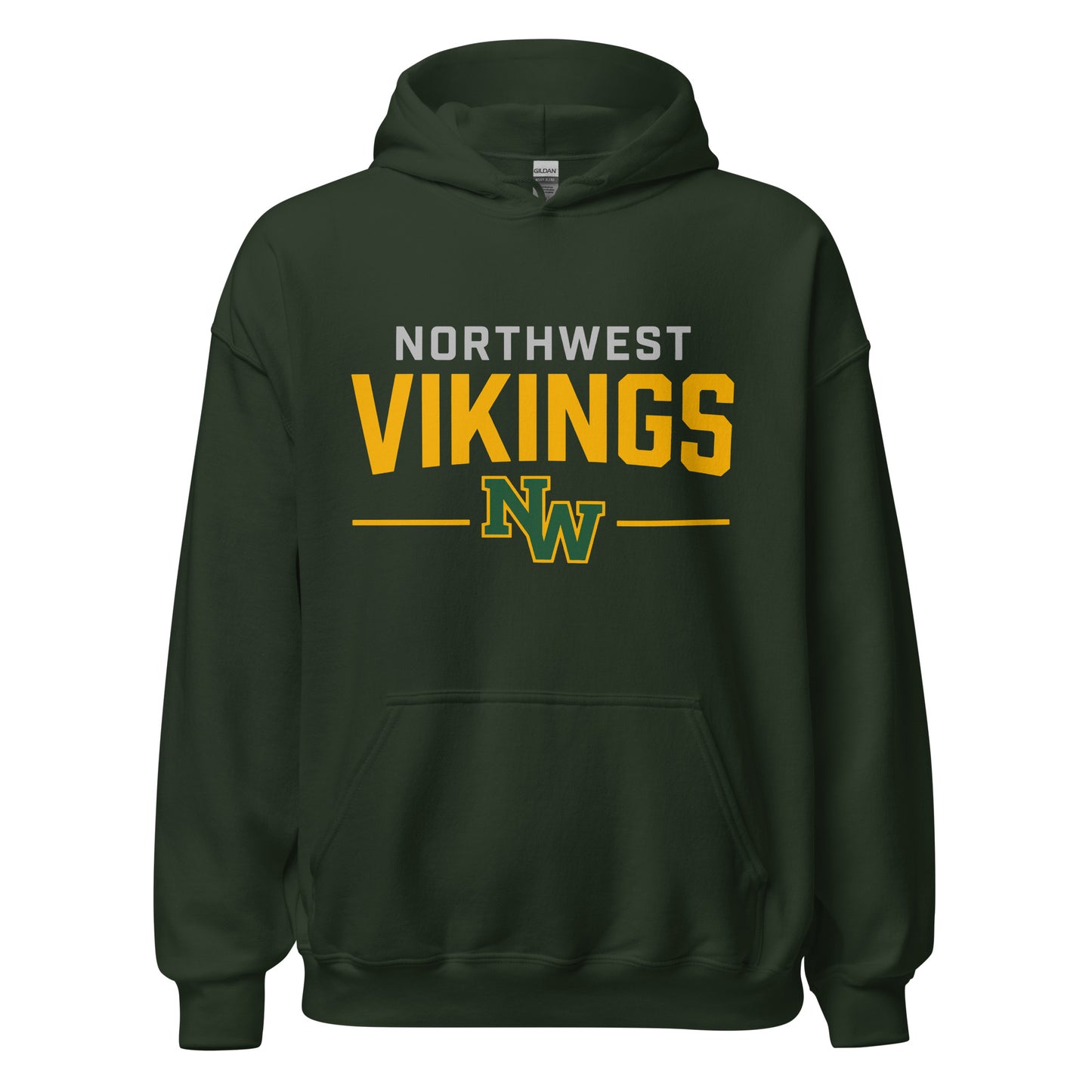 Classic | Hoodie | Northwest High School | Vikings Logo
