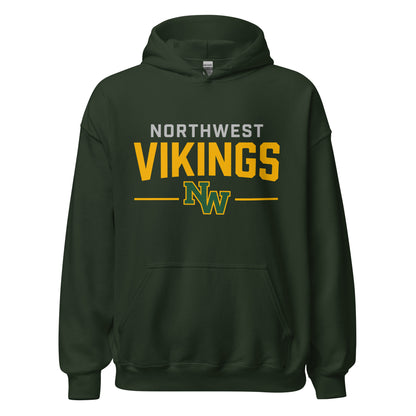 Classic | Hoodie | Northwest High School | Vikings Logo