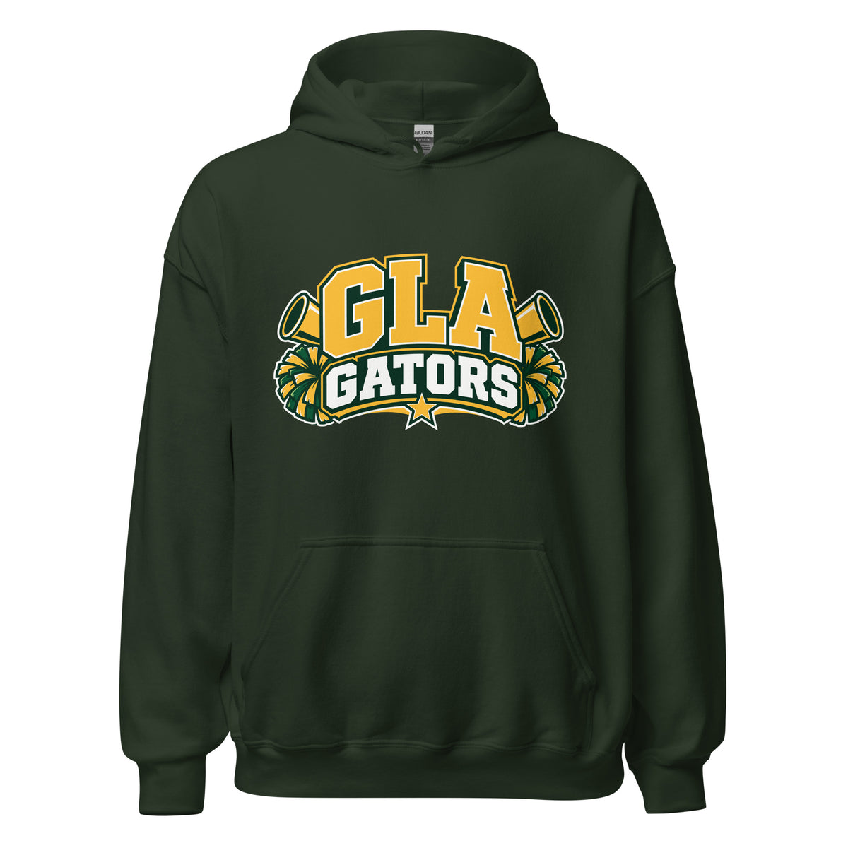Classic | Hoodie | GLA Gators Cheer Team | Crest Logo