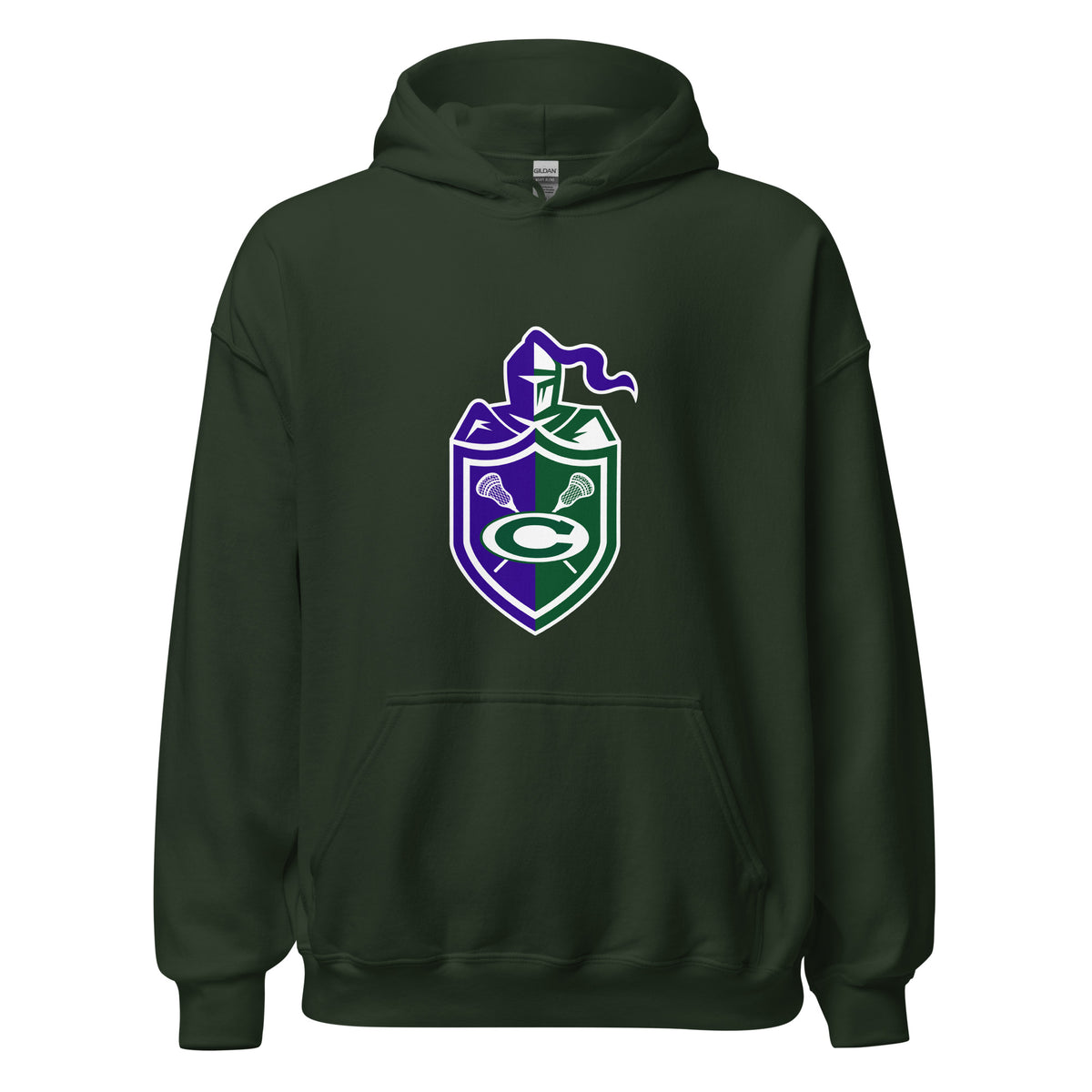 Classic | Hoodie | Central West Girls Lacrosse | Crest Logo