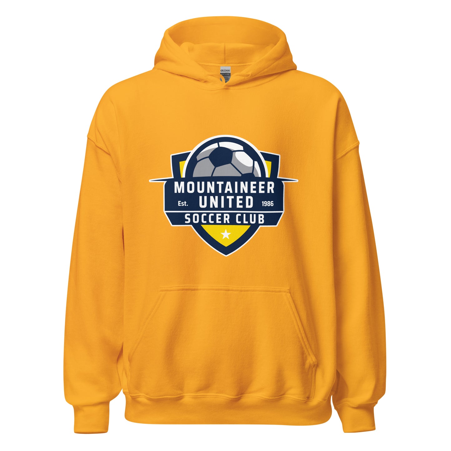 Classic | Hoodie | Mountaineer United Soccer Club | Alpine Crest Logo
