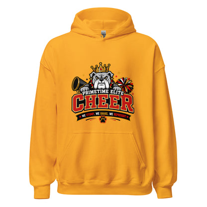 Classic | Hoodie | PTE Bulldog Cheer | Crest Logo
