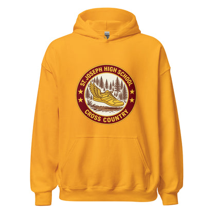 Classic | Hoodie | St. Joseph High School - Cross Country | Badge Logo