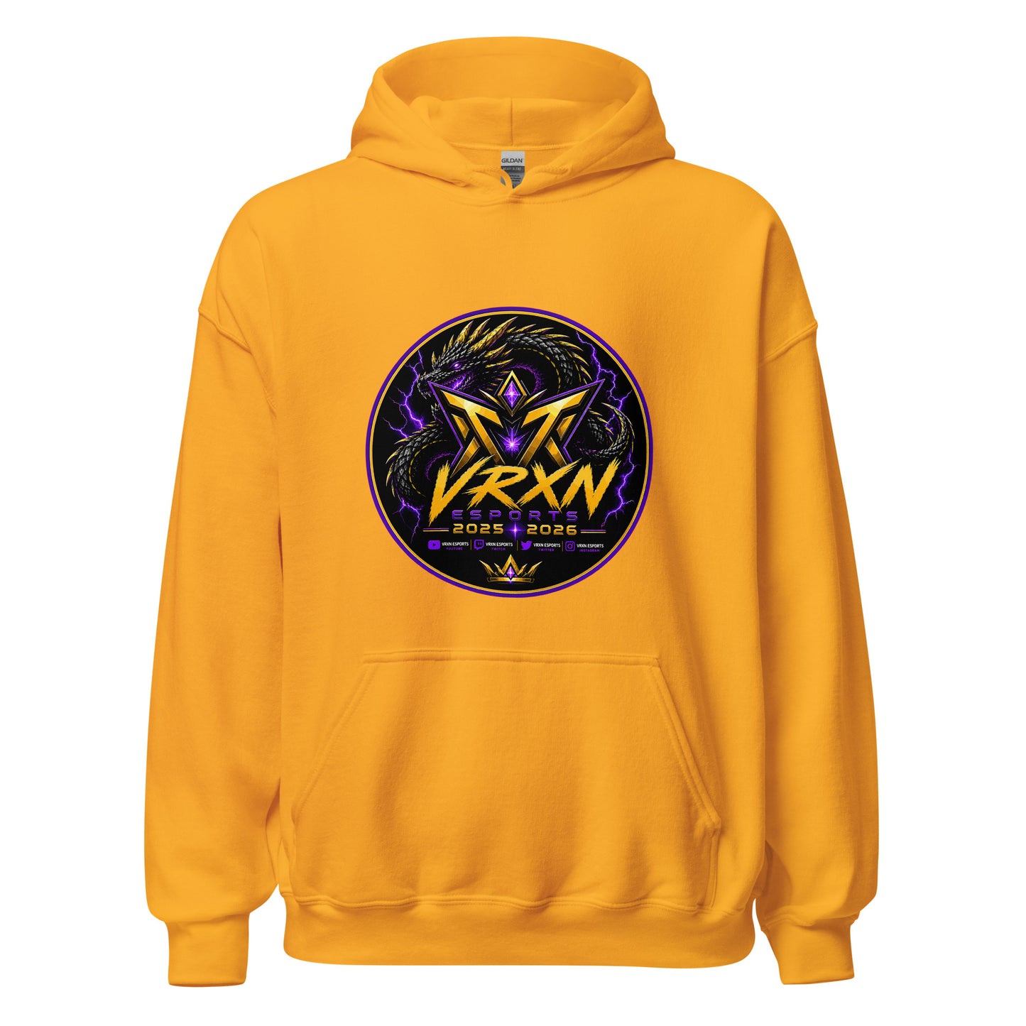 Classic | Hoodie | VŘXŃESPORT | Titan Crest Logo