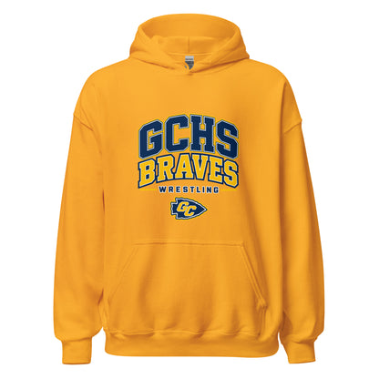 Classic | Hoodie | Grant County High School Wrestling | Vanguard Logo