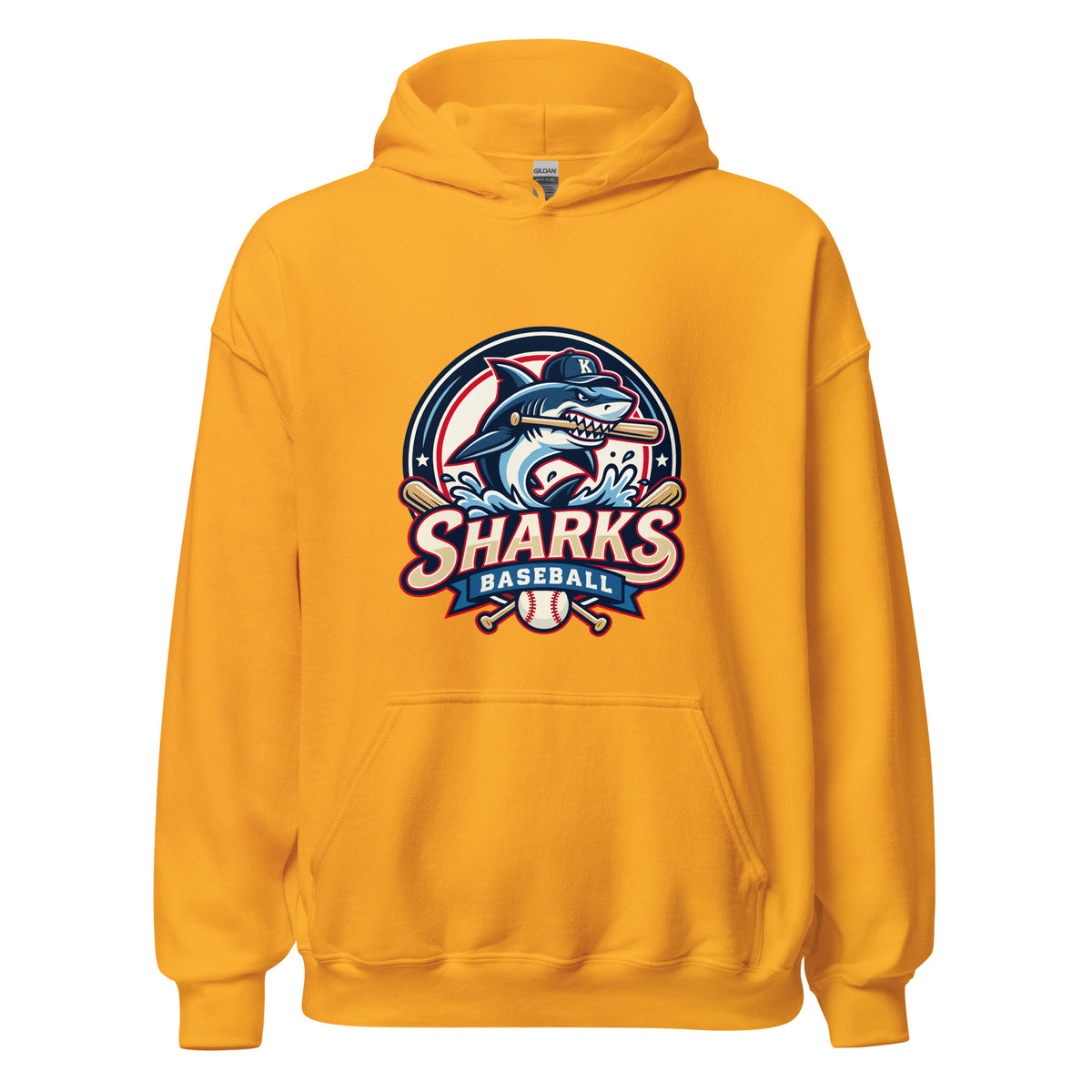 Classic | Hoodie | Sharks Diamond Sports | Emblem Logo