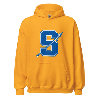 Classic | Hoodie | Senatobia Warriors Baseball | Lettermark Logo