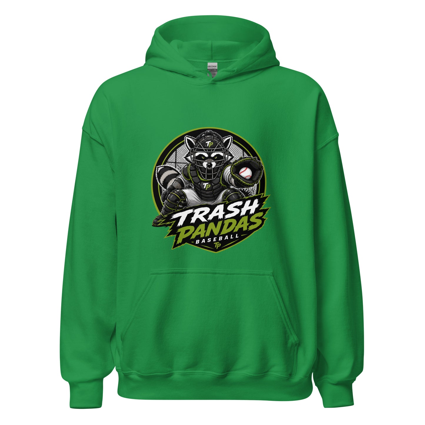 Classic | Hoodie | Trash Pandas Baseball Organization | Athletics Logo