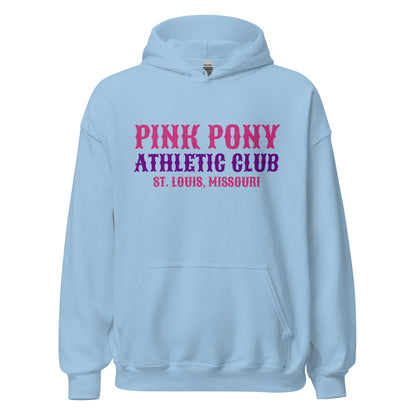 Classic | Hoodie | Pink Pony Athletic Club | Athletic Wordmark Logo