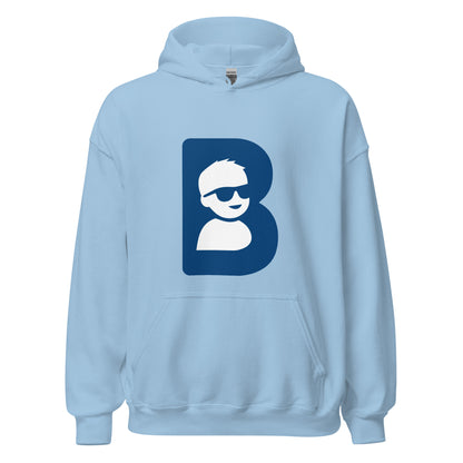 Classic | Hoodie | Brave Like Ben | Blue Maverick Logo
