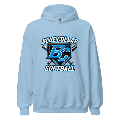 Classic | Hoodie | Blue Collar Softball 2034 | Shield Logo