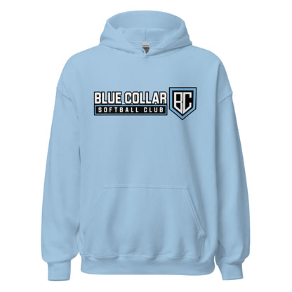 Classic | Hoodie | Blue Collar Softball 2034 | Vanguard Logo