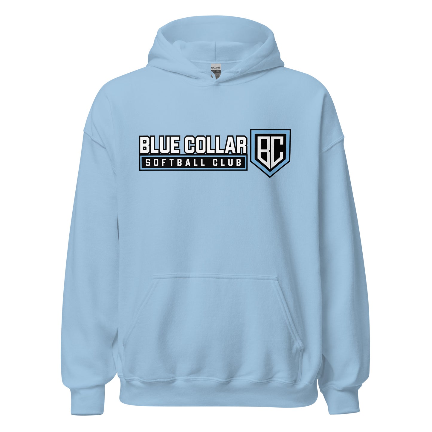Classic | Hoodie | Blue Collar Softball 2034 | Vanguard Logo