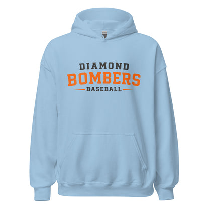 Classic | Hoodie | Diamond Bombers | Modern Script Logo