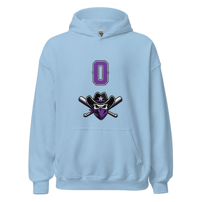 Classic | Hoodie | Carolina Outlaws Baseball | Purple Renegades Logo