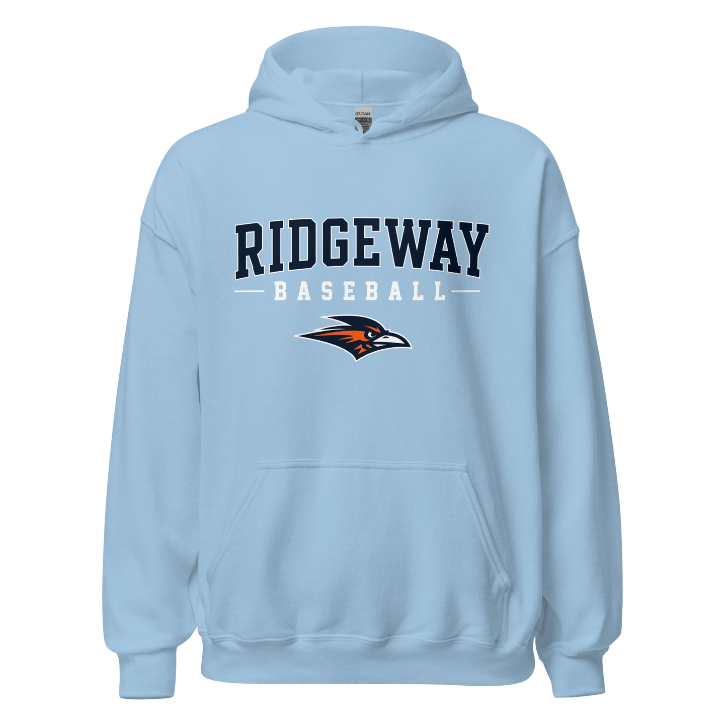 Classic | Hoodie | Ridgeway High School Baseball | Modern Script Logo