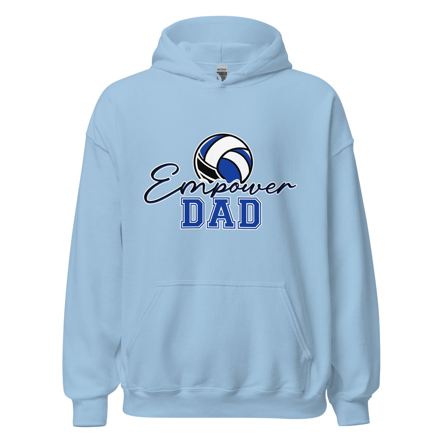 Classic | Hoodie | Empower Volleyball Club | Dad Crest Logo