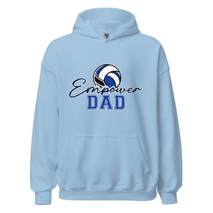 Classic | Hoodie | Empower Volleyball Club | Dad Crest Logo