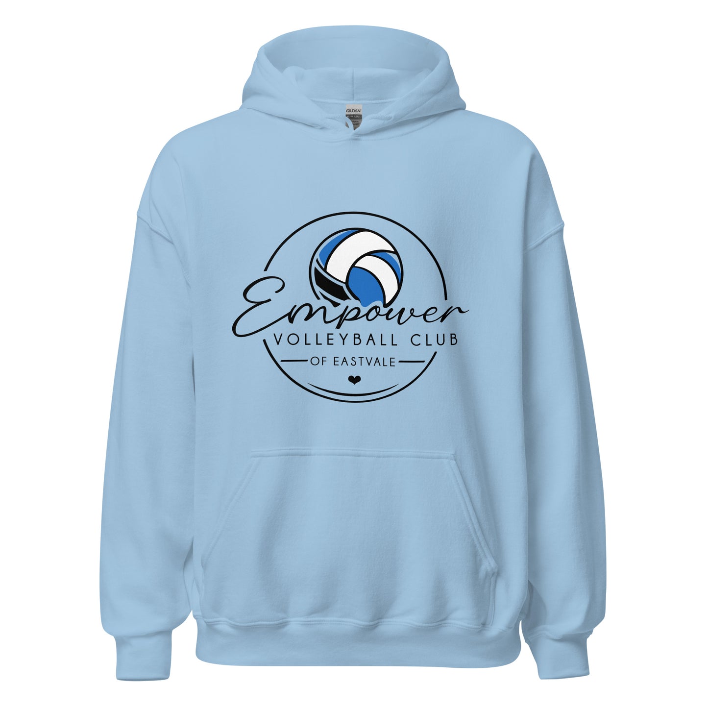 Classic | Hoodie | Empower Volleyball Club | Icon Logo