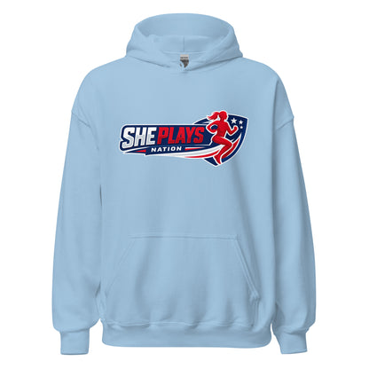 Classic | Hoodie | She Plays Nation | Crest Logo