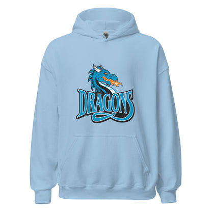 Classic | Hoodie | International Studies Middle School Volleyball | Emblem Logo