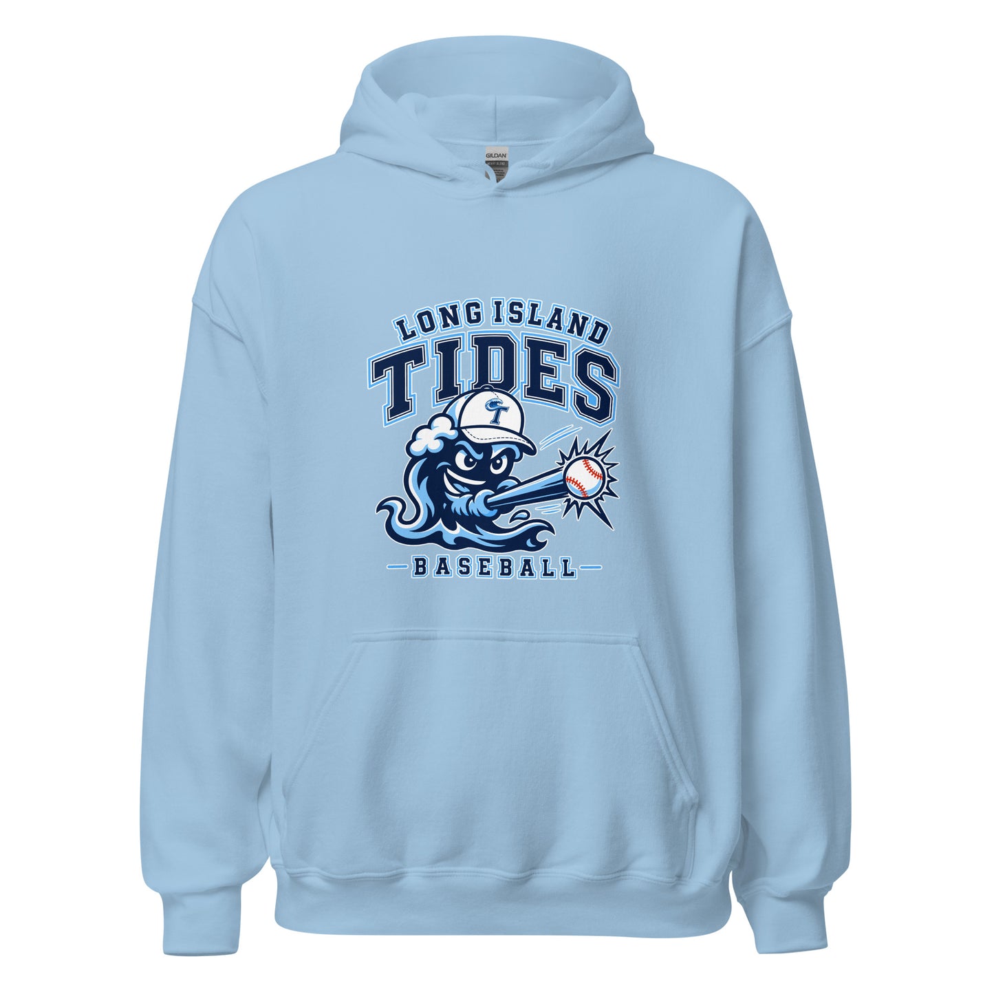 Classic | Hoodie | Long Island Tides Baseball | Valor Logo