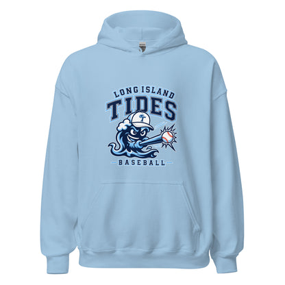 Classic | Hoodie | Long Island Tides Baseball | Valor Logo