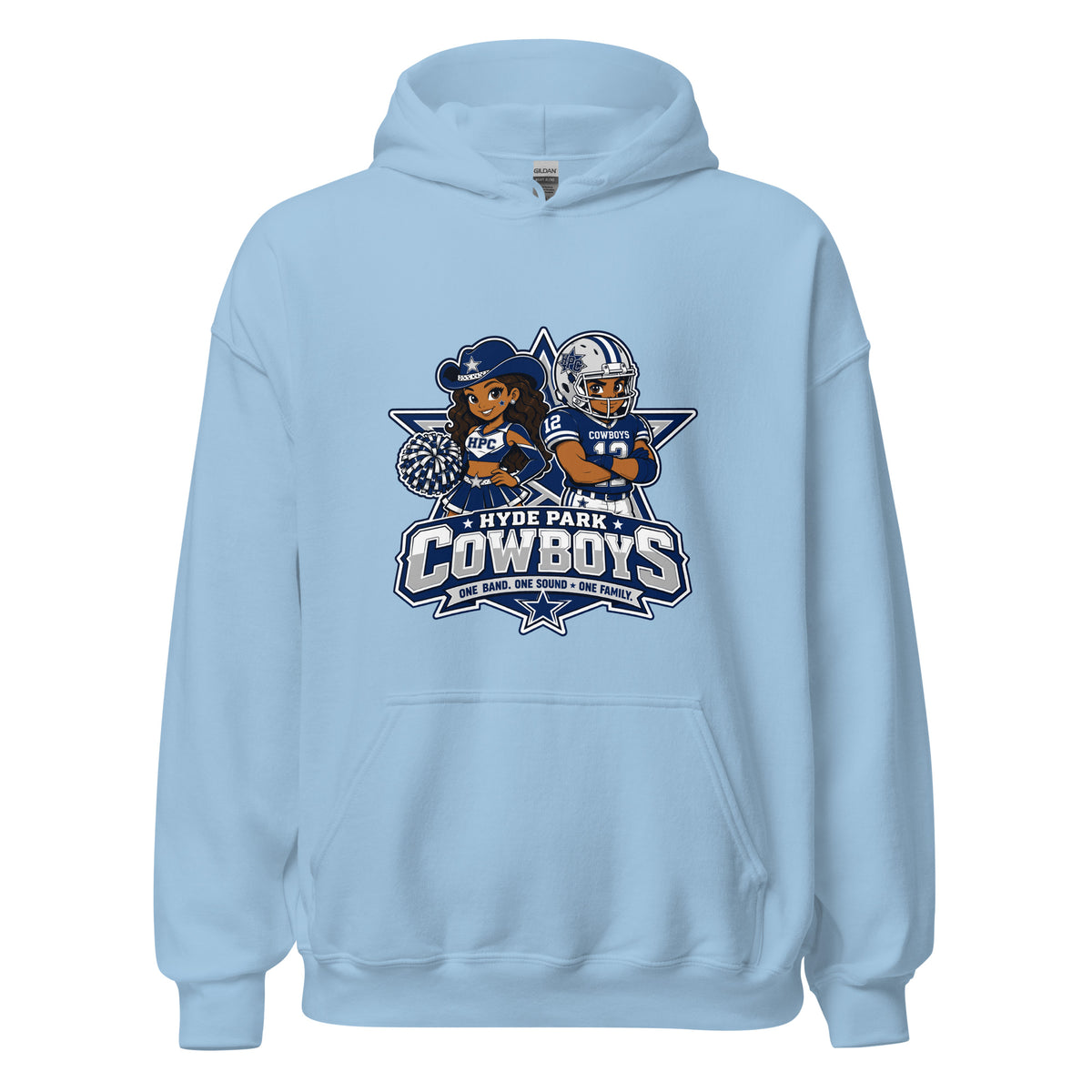 Classic | Hoodie | Hyde Park Cowboys | Vanguard Logo