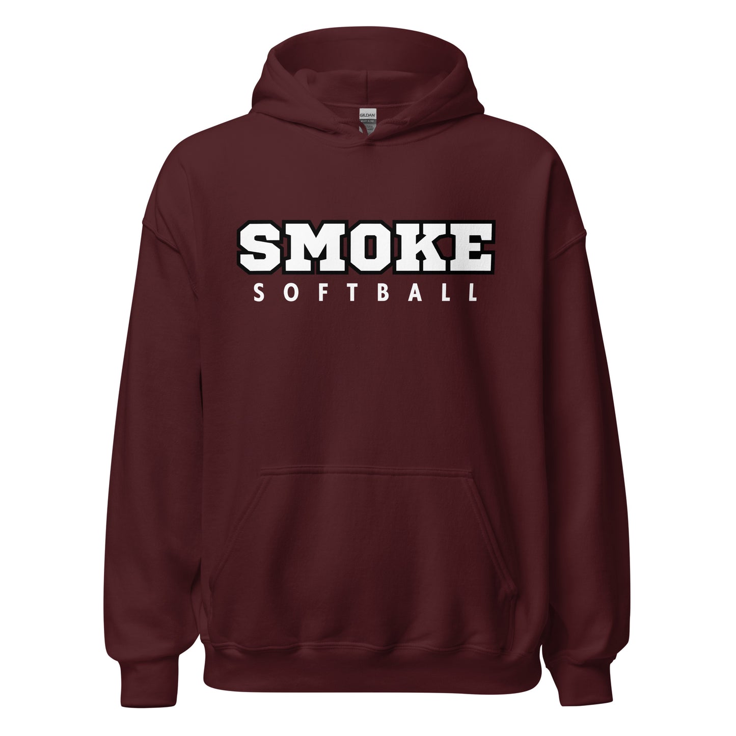 Classic | Hoodie | Smoke 14U Softball | Crest Logo