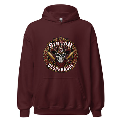 Classic | Hoodie | Sinton Desperados Baseball | Ridge Varsity Logo