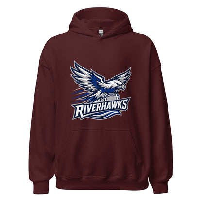 Classic | Hoodie | Rochester Riverhawks | Crest Logo