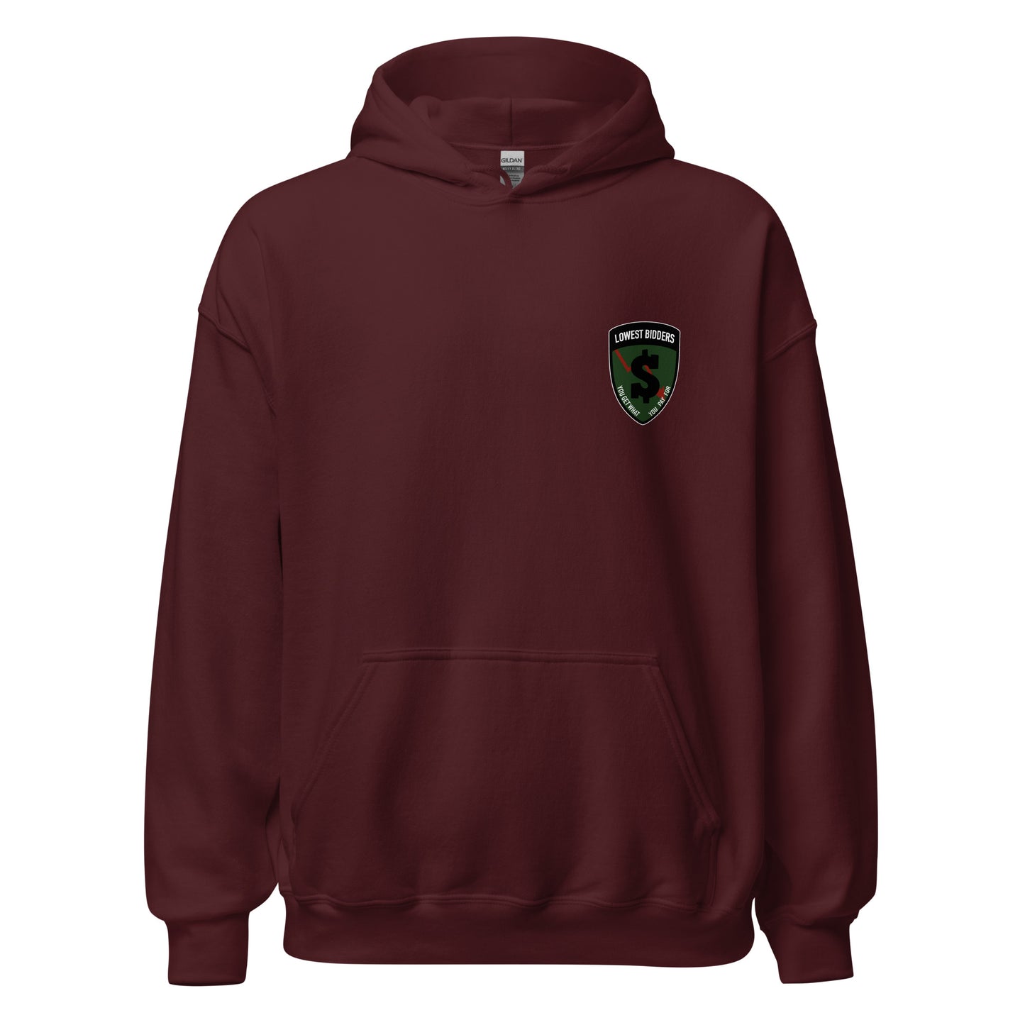 Classic | Hoodie | The Lowest Bidders | Shield Logo