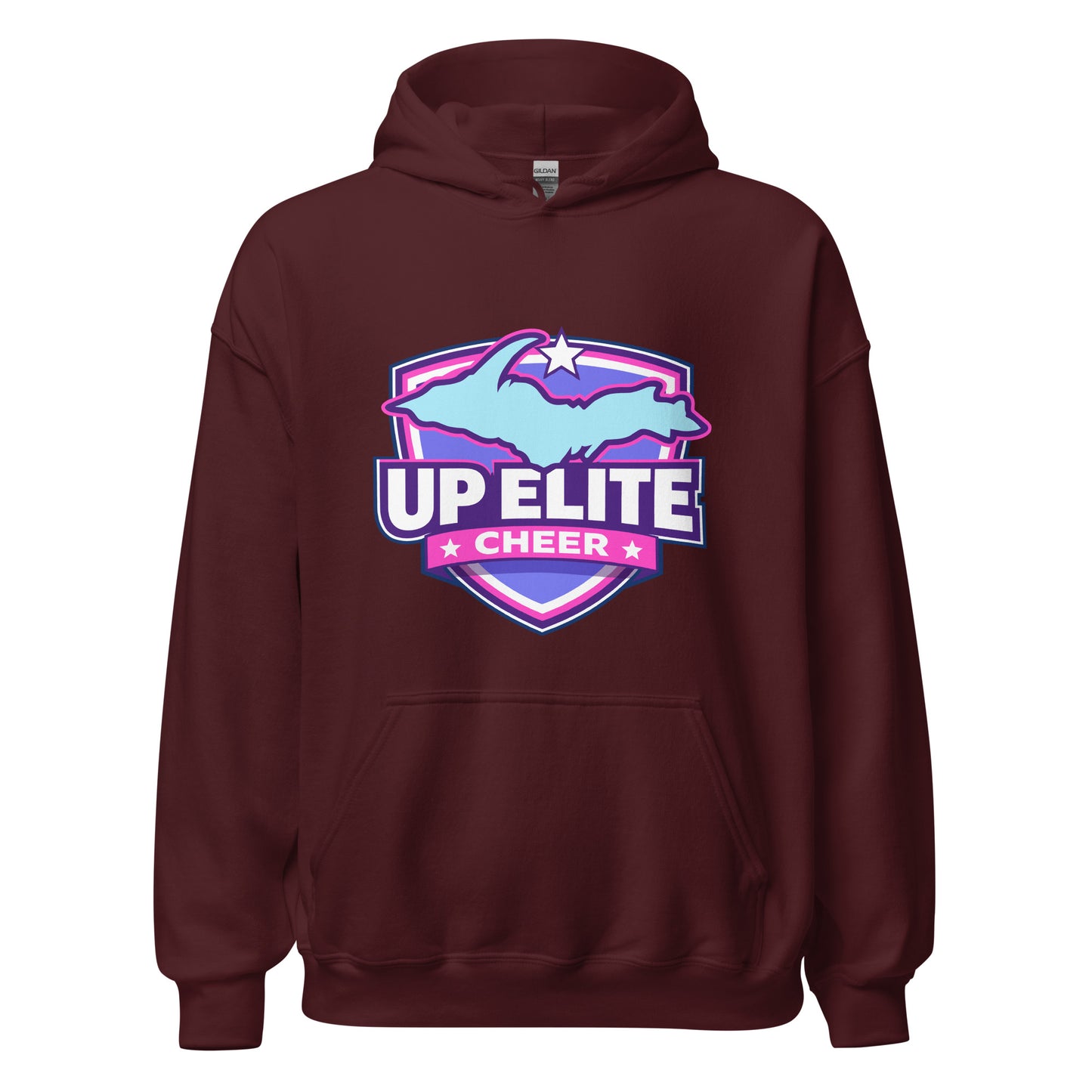 Classic | Hoodie | UP Elite Cheer | Shield Logo