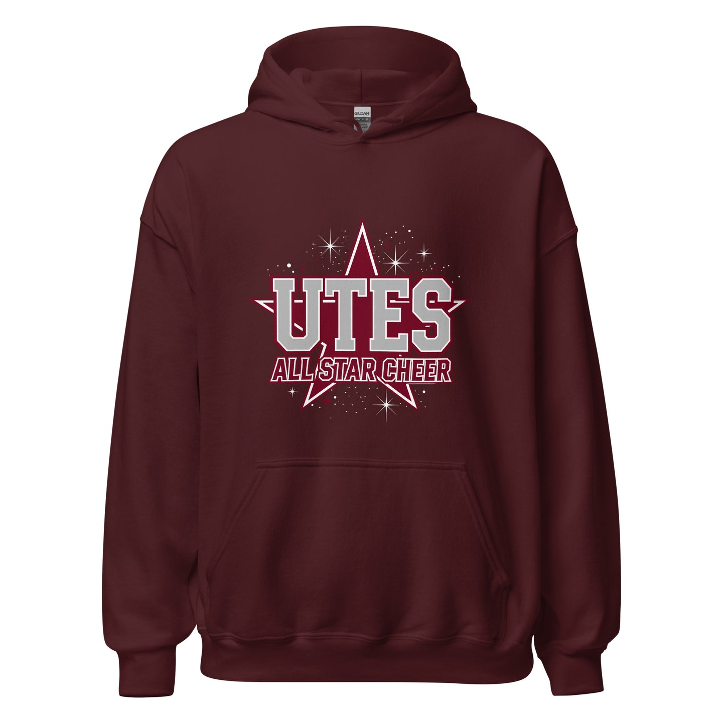 Classic | Hoodie | Utes Allstar Cheer | Crest Logo