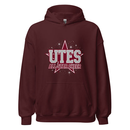Classic | Hoodie | Utes Allstar Cheer | Crest Logo