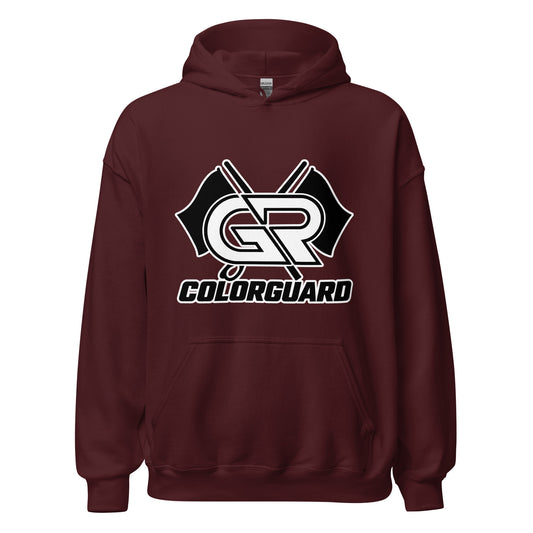 Classic | Hoodie | George Ranch High School Colorguard | Crest Logo