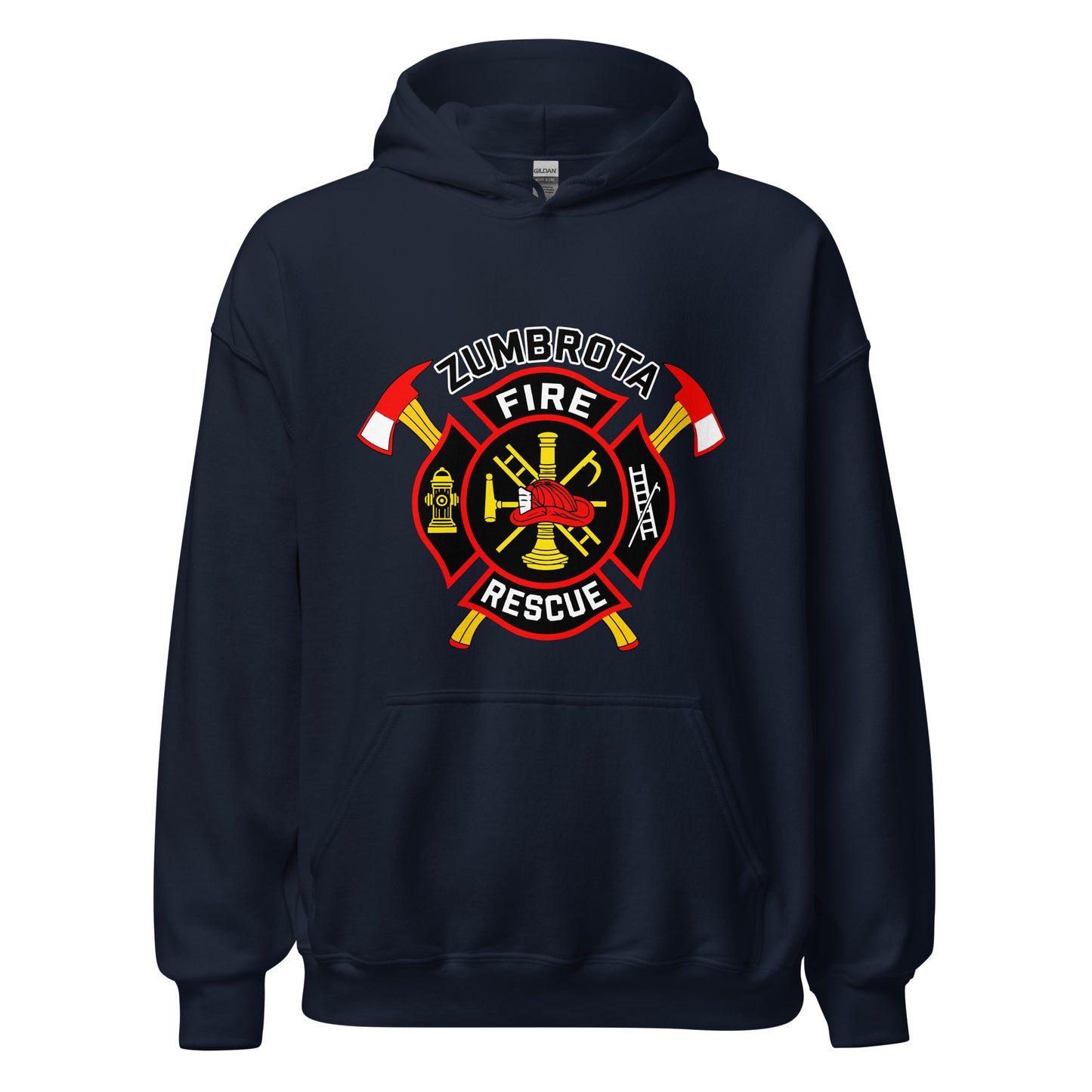 Classic | Hoodie | Zumbrota Fire Department | Vanguard Logo