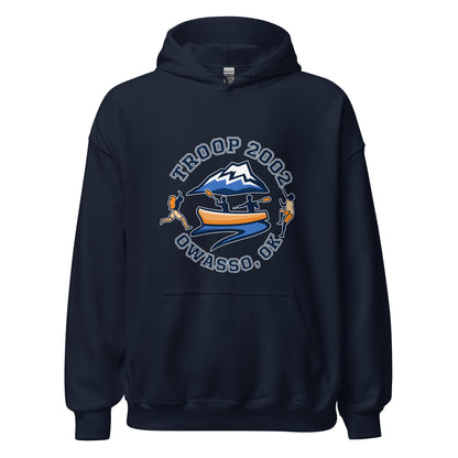 Classic | Hoodie | Troop 2002 | Trailblazer Crest Logo