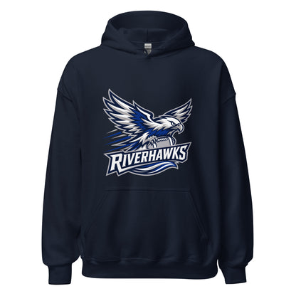 Classic | Hoodie | Rochester Riverhawks | Crest Logo