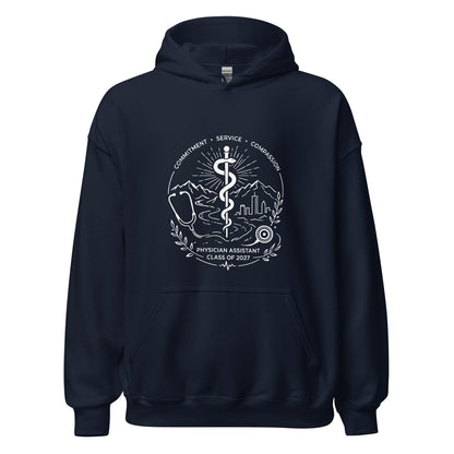 Classic | Hoodie | Trine PA program | Crest Logo