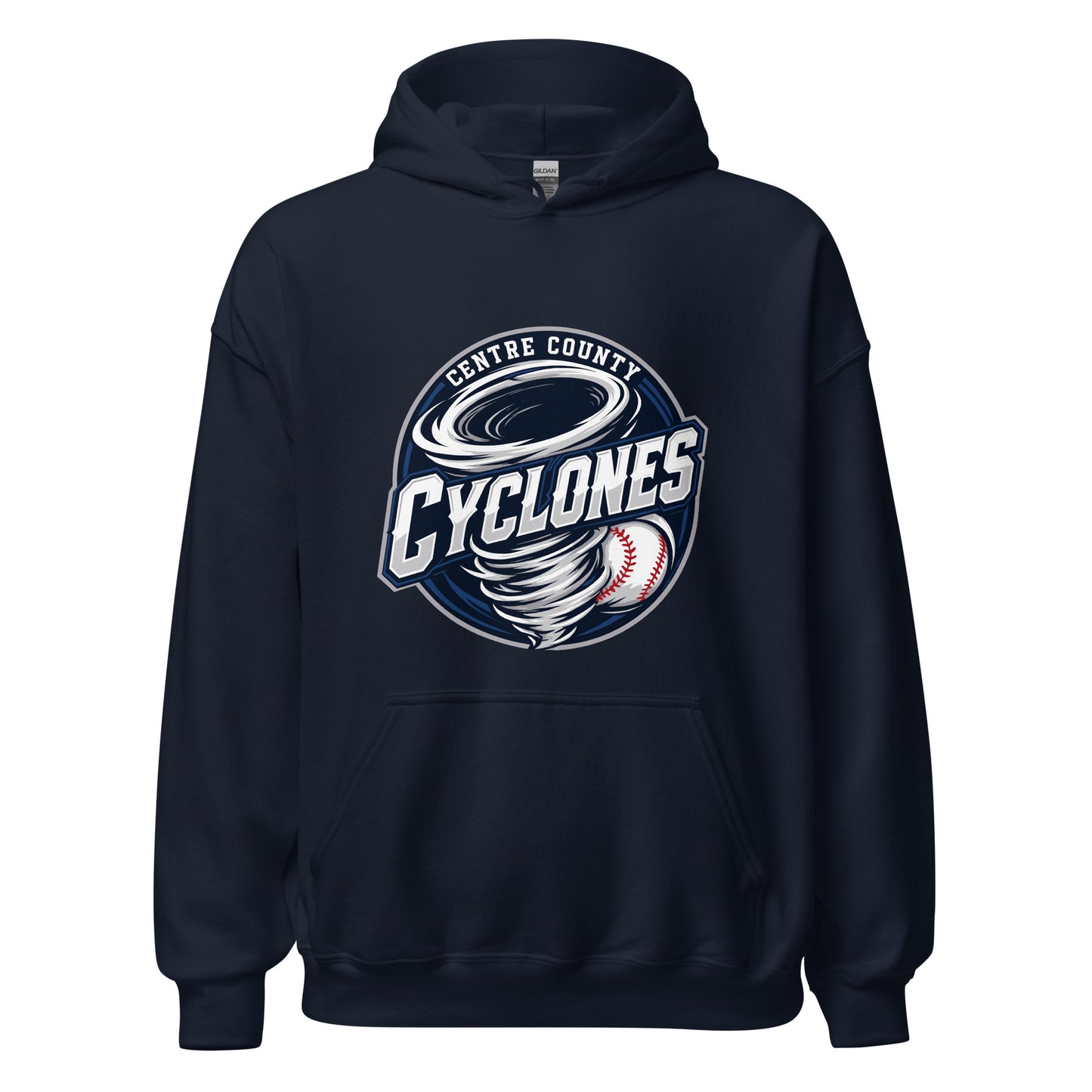 Classic | Hoodie | Centre County Cyclones | Badge Logo
