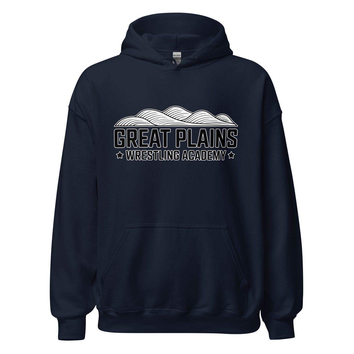 Classic | Hoodie | Great Plains Wrestling Academy | Crest Logo