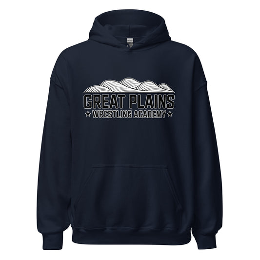 Classic | Hoodie | Great Plains Wrestling Academy | Crest Logo