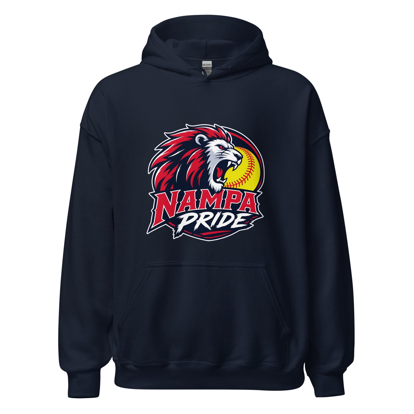 Classic | Hoodie | Nampa Pride | Lion Crest Logo