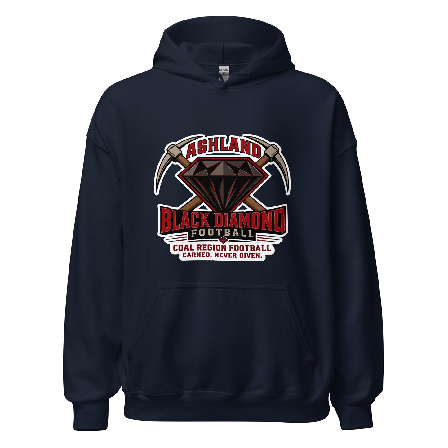 Classic | Hoodie | Ashland Black Diamonds | Vanguard Logo