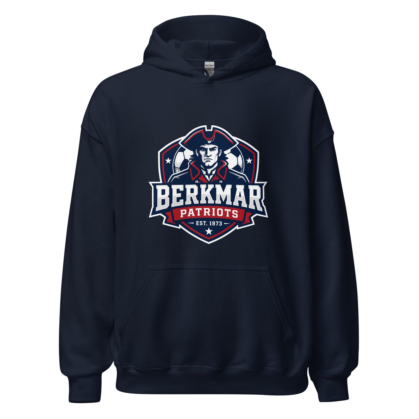 Classic | Hoodie | Berkmar High School Soccer | Shield Logo