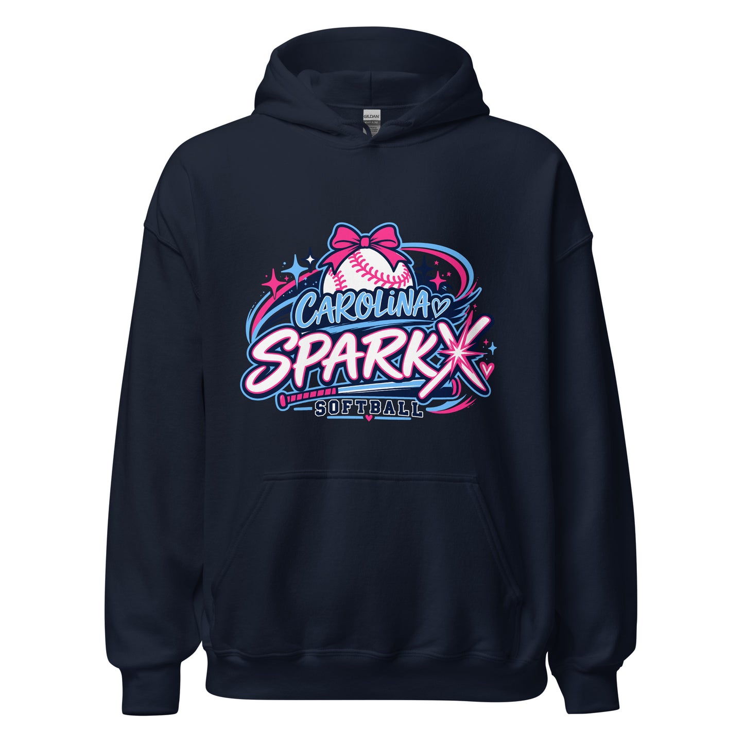 Classic | Hoodie | Carolina Sparkx | Crest Logo