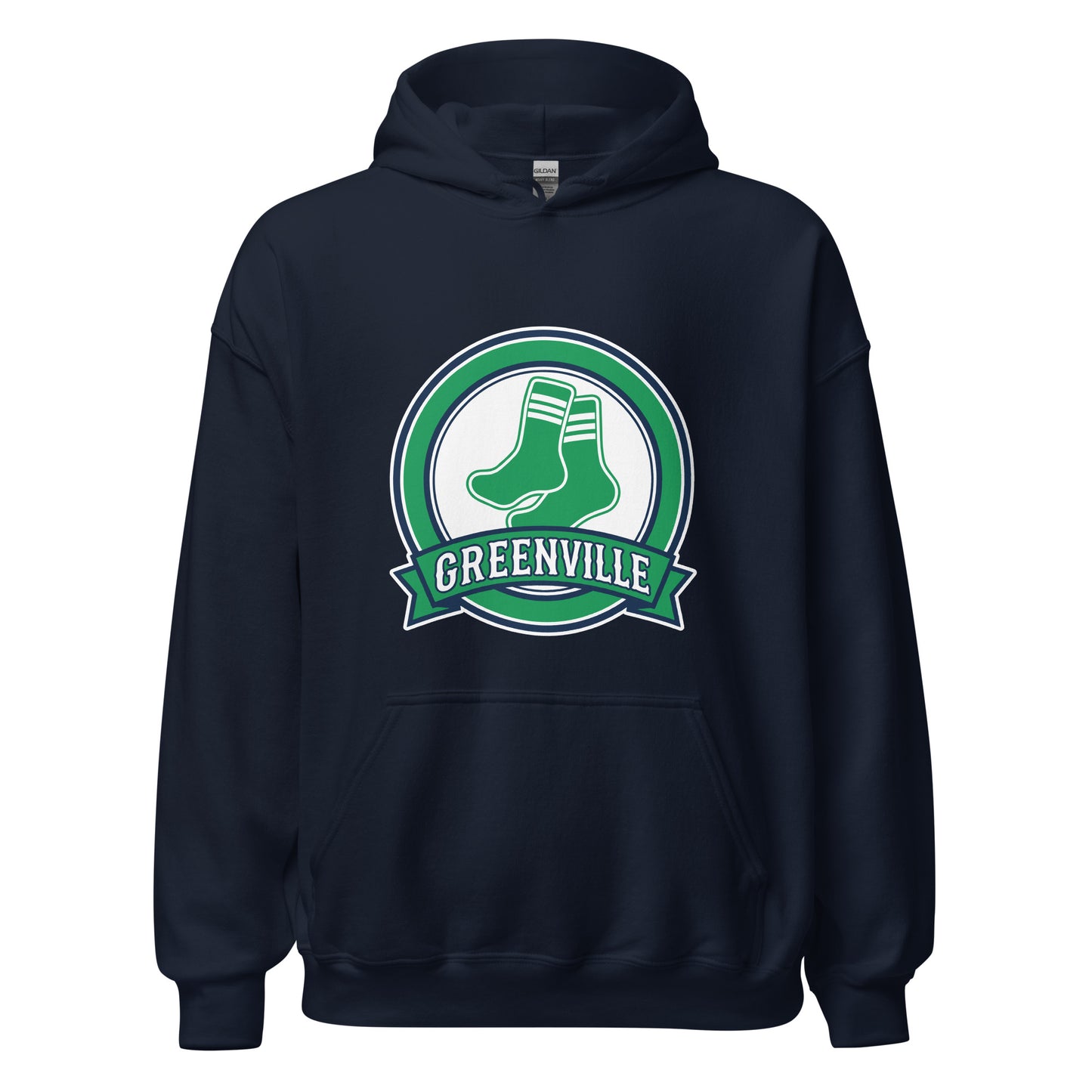 Classic | Hoodie | Greenville Sox | Badge Logo