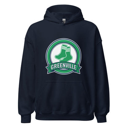 Classic | Hoodie | Greenville Sox | Badge Logo