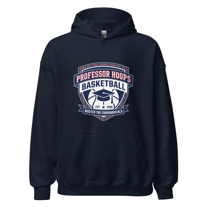 Classic | Hoodie | Professor Hoops Basketball | Crest Logo